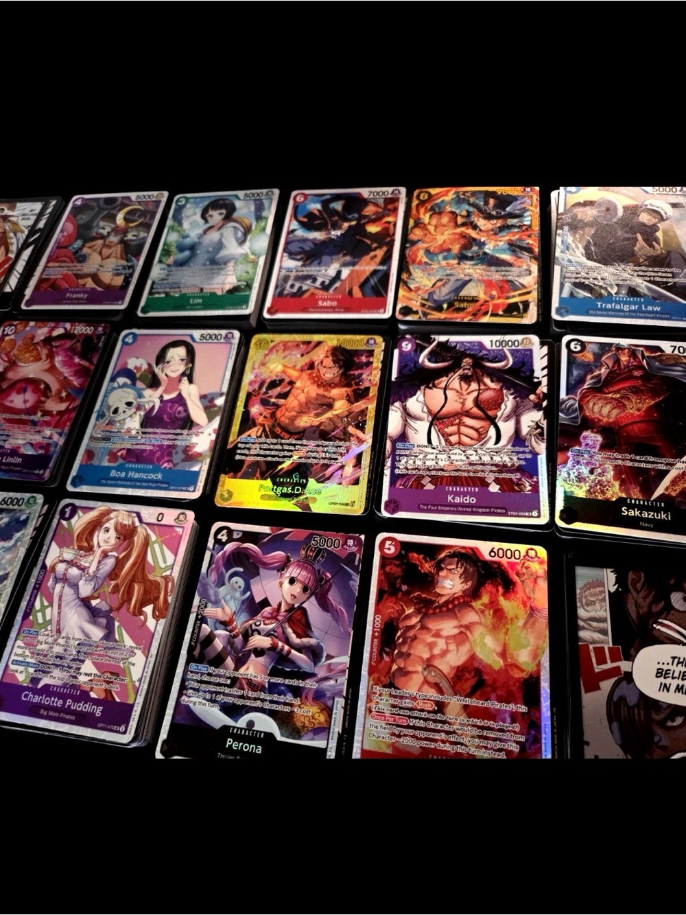 One Piece TCG -  100 Cards Collection Mixed Lot w/ 10 FOILS